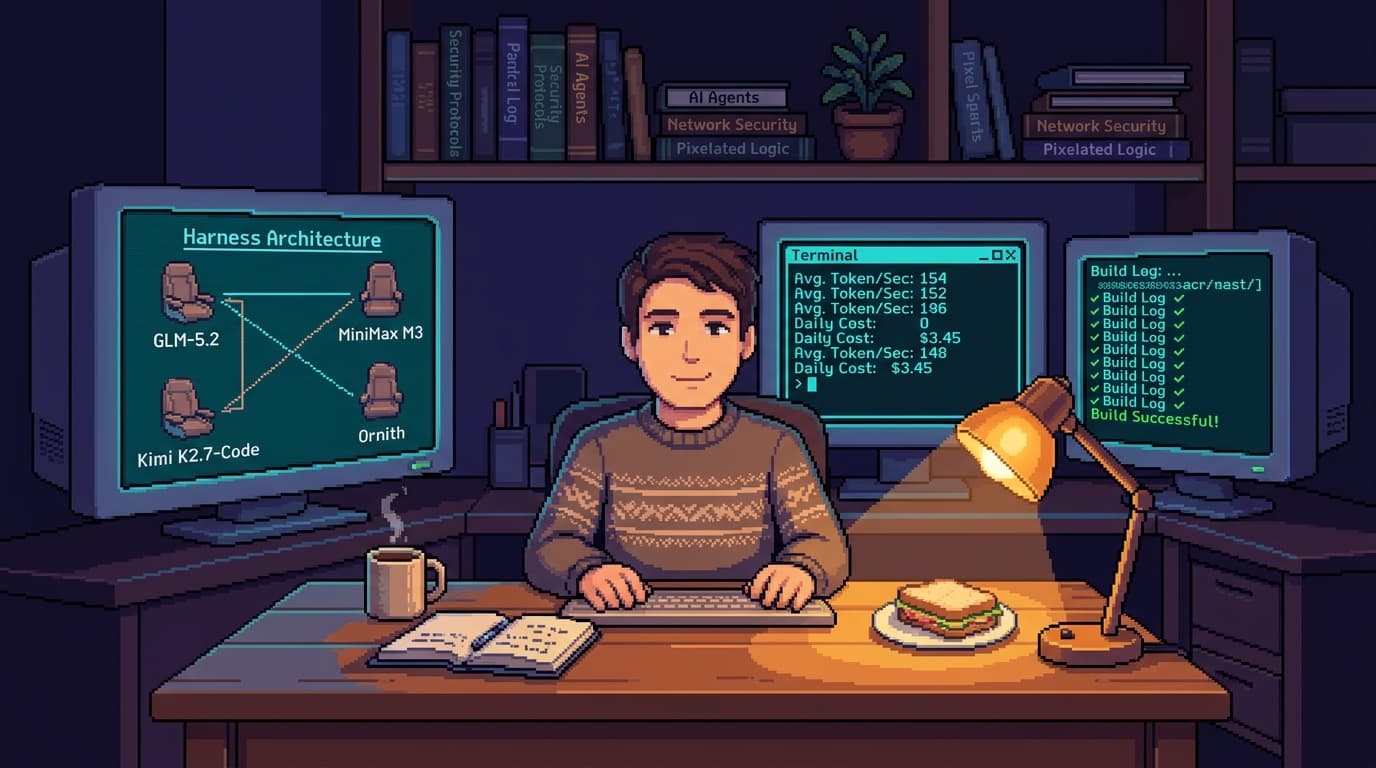 Harness over frontier: what we learned shipping two production AI agents on open-weights models