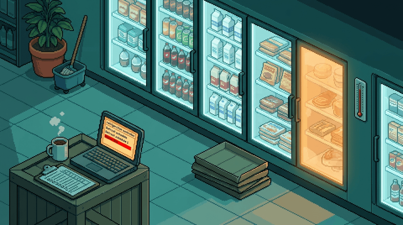 French Supermarket Fridges at 50C: Auditing the Gear Nobody Can Patch