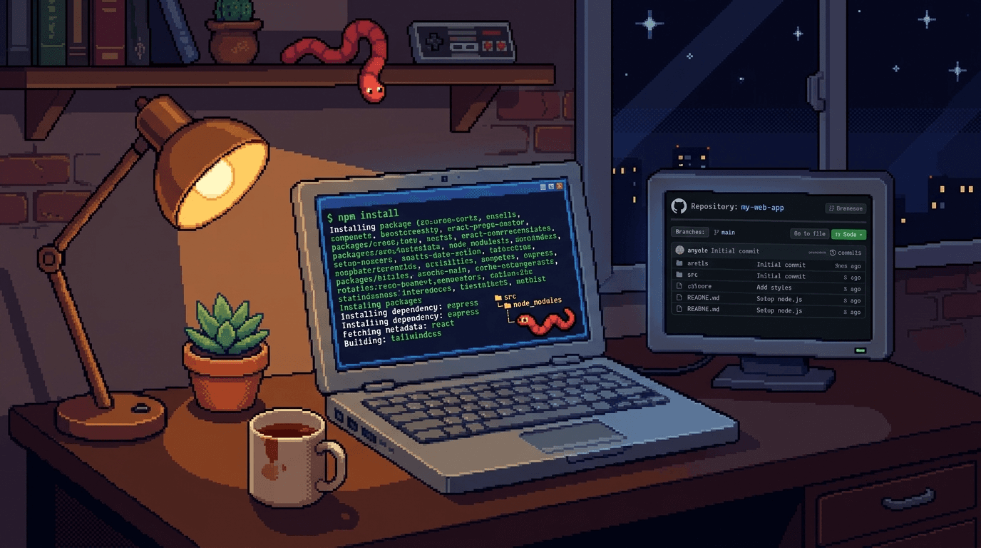 ChainDrop worm: 400 npm packages self-propagated